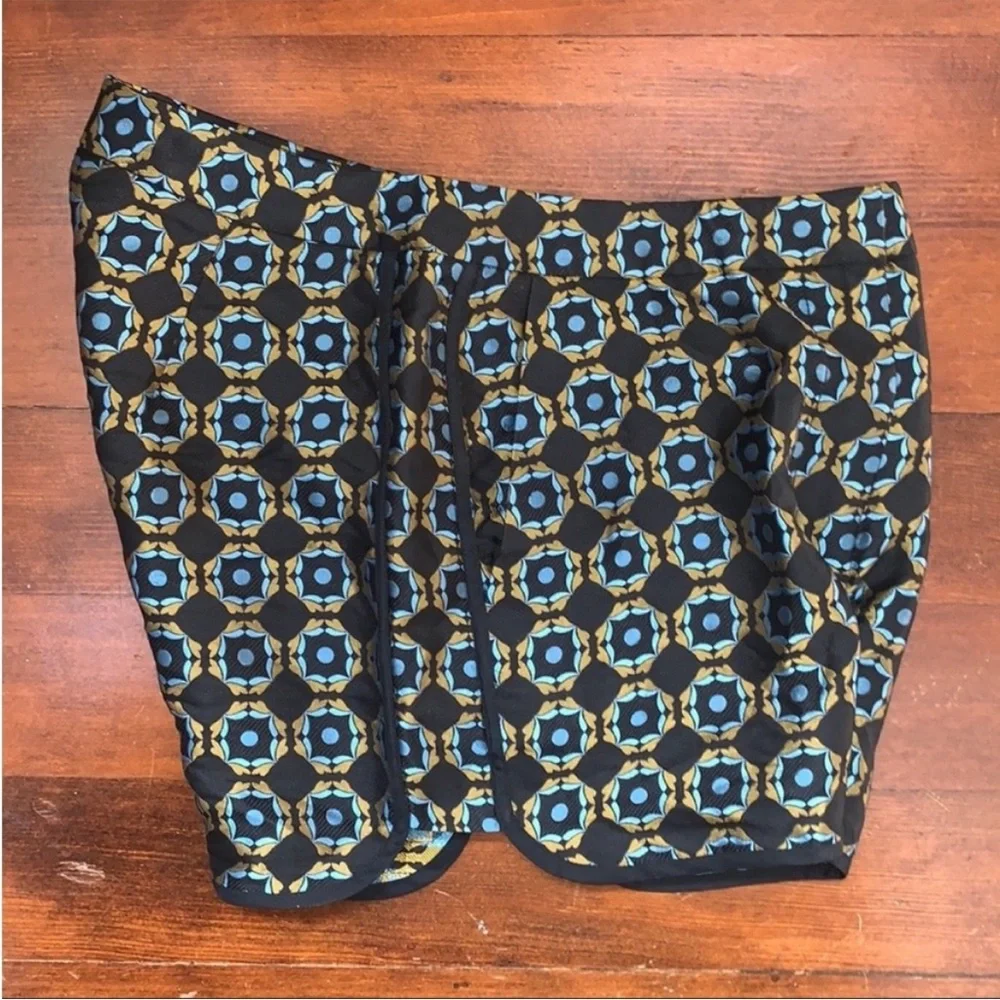 NWT J. Crew Collection Silk Tile Jacquard Shorts